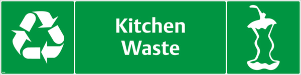 Waste Sign - Kitchen Waste