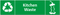Waste Sign - Kitchen Waste
