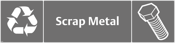 Waste Sign - Scrap Metal