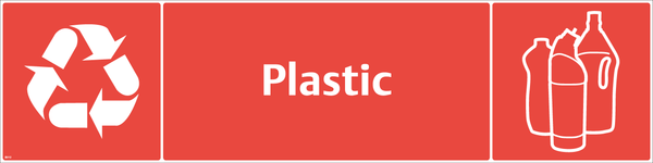Waste Sign - Plastic