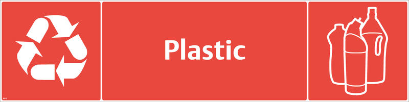 Waste Sign - Plastic