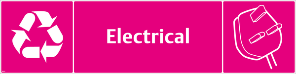 Waste Sign - Electrical