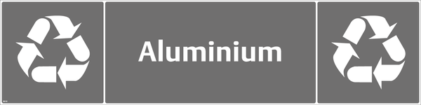 Waste Sign - Aluminium