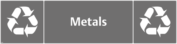 Waste Sign - Metals