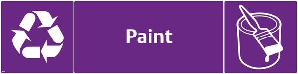 Waste Sign - Paint