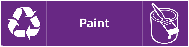 Waste Sign - Paint