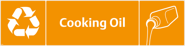 Waste Sign - Cooking Oil