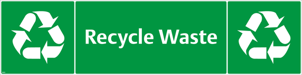 Waste Sign - Recycle Waste