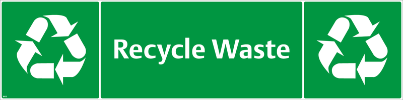Waste Sign - Recycle Waste