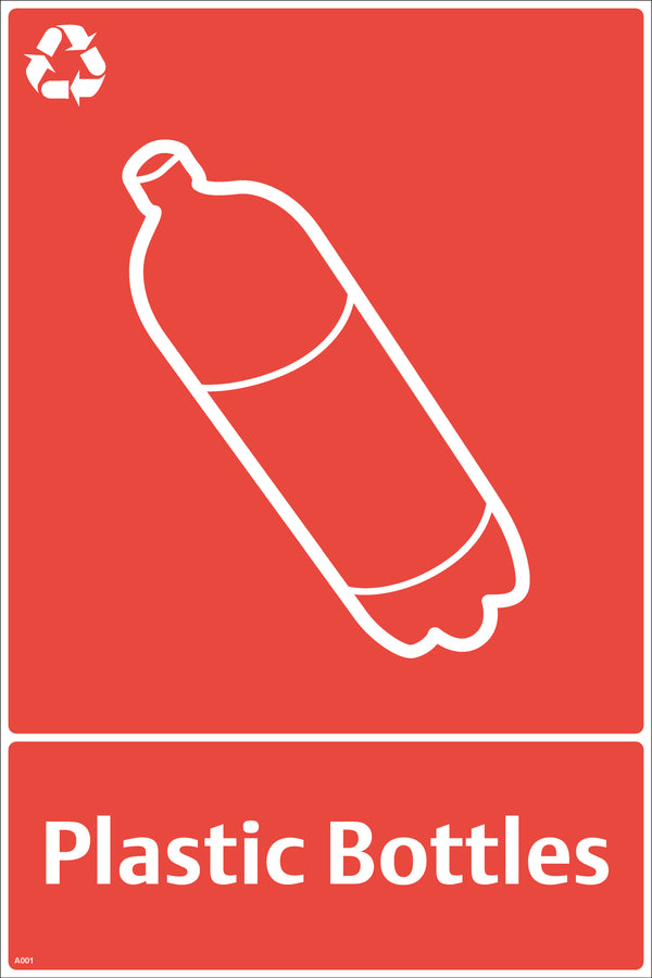 Waste Sign - Plastic Bottles