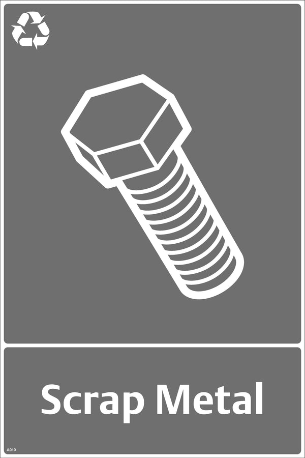 Waste Sign - Scrap Metal