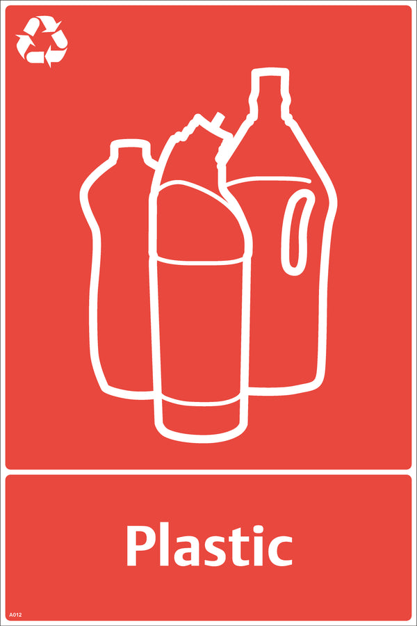 Waste Sign - Plastic