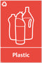 Waste Sign - Plastic