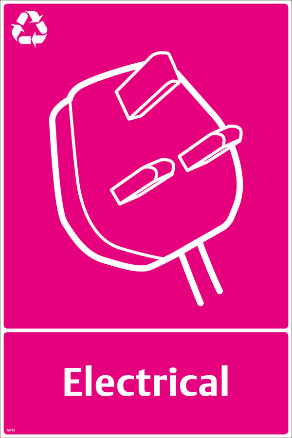 Waste Sign - Electrical