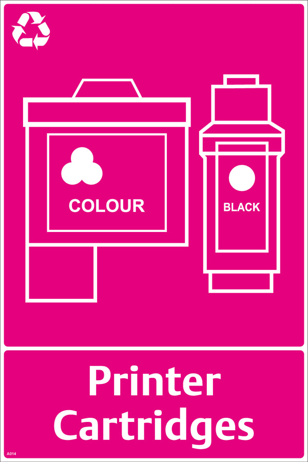 Waste Sign - Printer Cartridge