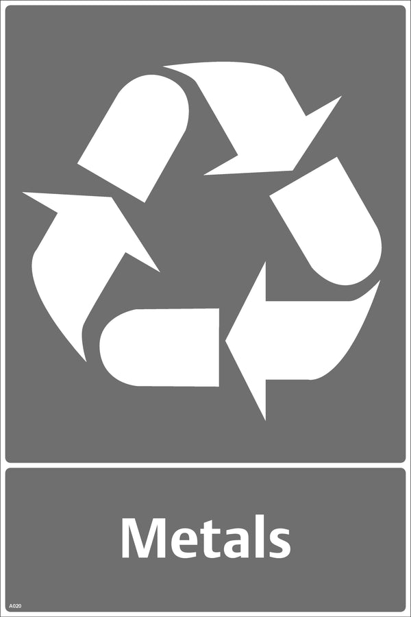 Waste Sign - Metals