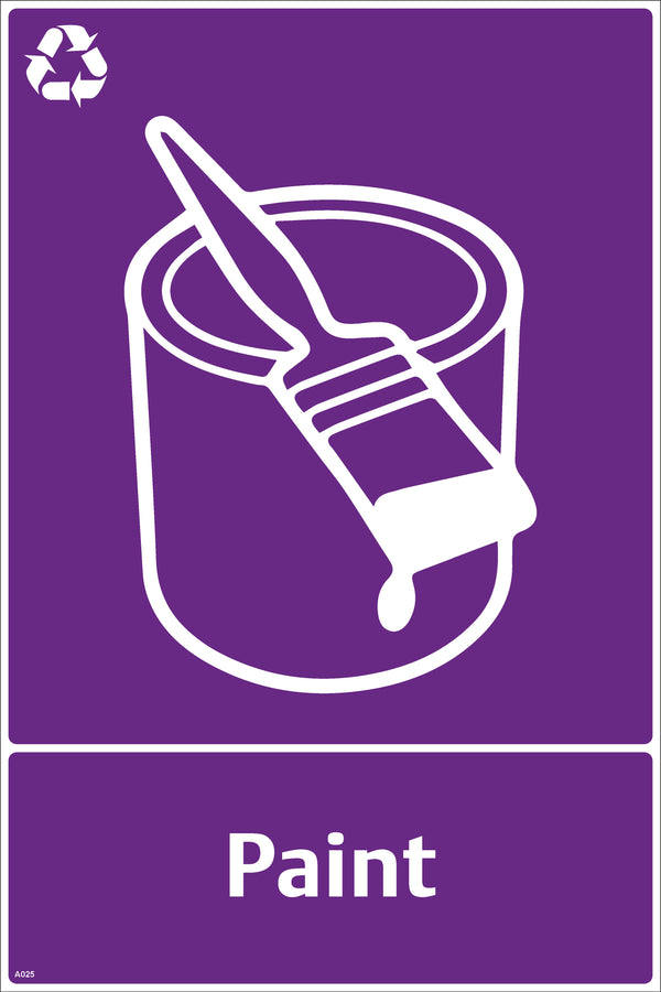 Waste Sign - Paint
