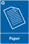 Waste Sign - Paper