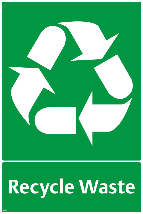 Waste Sign - Recycle Waste
