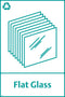 Waste Sign - Flat Glass