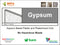 Waste Sign - Gypsum