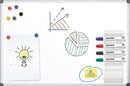 Whiteboard 1200 X 900Mm Magnetic Dry Wipe