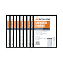 Announce Magnetic Frames A3 Blk Pk10-7903094