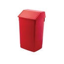 Addis 60L Flip Top Recycle Bin Red-7901382