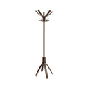 Alba Cafe Coat Stand Dark Wood-7774131