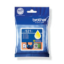 Brother LC-521Y Yellow Ink Cartridge-1000803