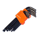 13 Piece Ball Hex L Metric Key Set 1.3 - 10Mm
