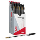 Black Ballpoint Pen Box Of 50