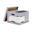 Bankers Stnd Lge Store Box Gry Pk10-0400403
