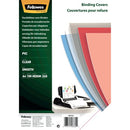 FELLOWES CLEAR COVER 240MIC PK100-9230030