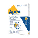 Fellowes Apex A4 Lam Pouch Pk100-9700008