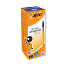 Bic Orange Fine Bpoint Pen Blue Pk20-0500006