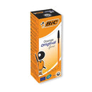 Bic Orange Fine Bpoint Pen Blk Pk20-0500005