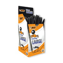 Bic Cristal Large 1.6mm Black Pk50-0500466