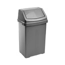 Plastic Swingtop Waste Bin 50 Ltr
