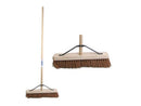 36" (90Cm) Soft Coco Broom C/W Handle & Stay