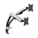 Contour Ergonomics Dbl Mon Arm Blk-1109624