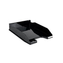Contour Letter Tray Glossy Black-1156531