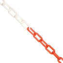 8Mm Red And White Plastic Safety Chain 25M Coil