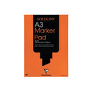 GOLDLINE MARKER PAD A3 WHITE GPB1A3-5000404