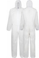 Non-Woven Polyprop Disposable Coverall c/w Hood