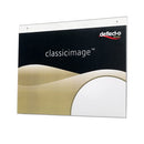 Deflecto Wall Sign Hldr A4 Landscape-7900821