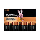 DURACELL PLUS AA BATTERY ALK PK10-1000655