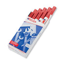 Edding Paint Marker E750 Red Pk10-0631779