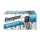 Energizer Max Plus D Battery Pk20-5056316