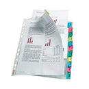 Esselte Index Pockets 12 Tab Ast-1400660